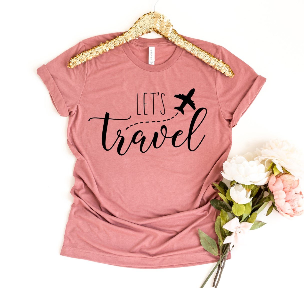 Lets Travel T-shirt - Kind Designs