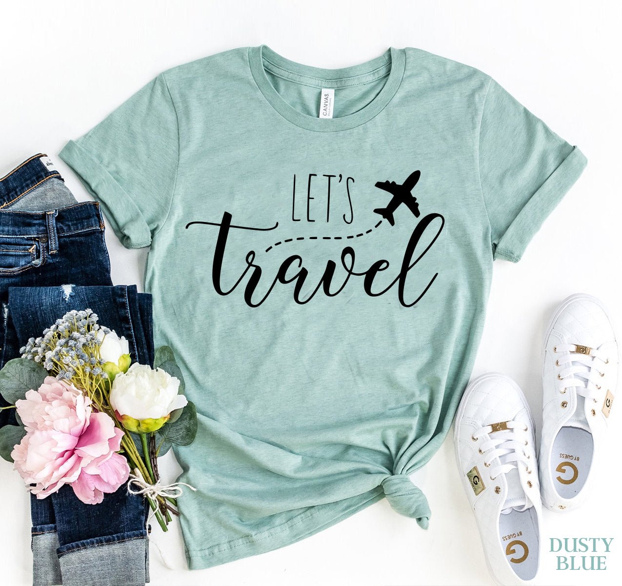 Let's Travel T-shirt - Kind Designs
