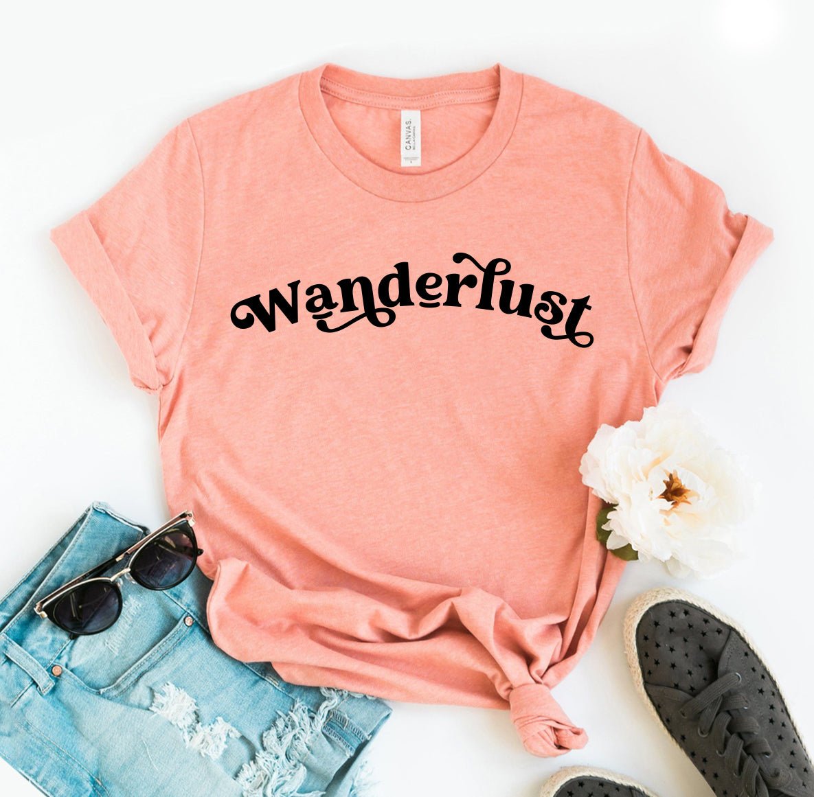 Wanderlust T-shirt - Kind Designs